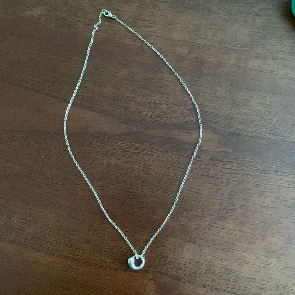 Tiffany & Co. Sterling Silver Pendant Necklace